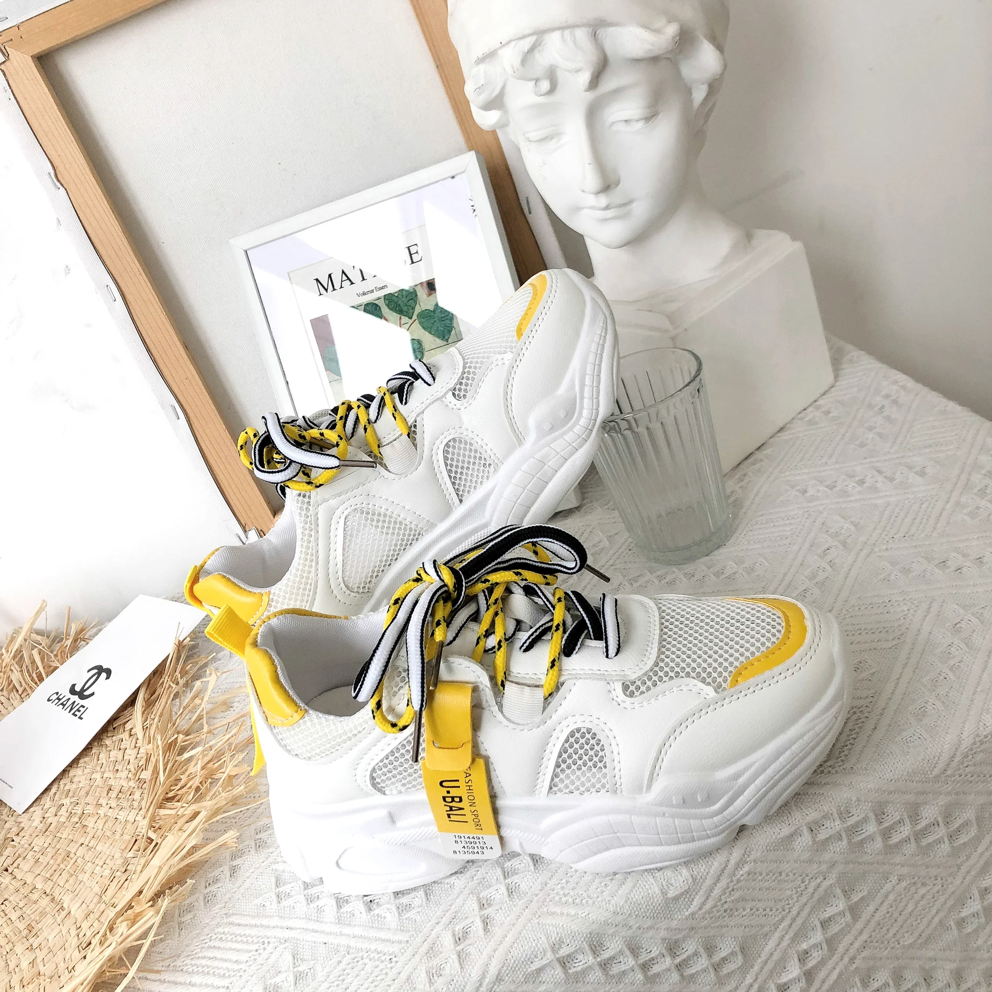 Ladies Chunky Heel Shoes,High Quality Fashion Sport Shoes Shoes Women,Ladies Casual Designer Brand Sneakers Chunky Heel Shoes, Yellow+orange
Ladies Chunky Heel Shoes,High Quality Fashion Sport Shoes Shoes Women,Ladies Casual Designer Brand Sneakers Chunky Heel Shoes, Yellow+orange
