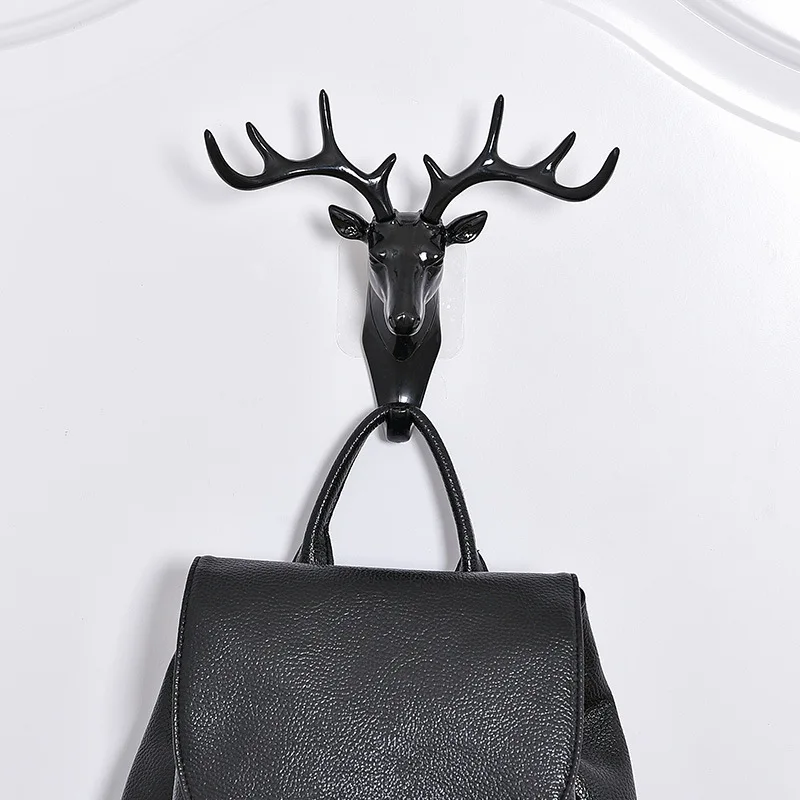 Creative Deer Head Hook Seamless Household Three-Dimensional Wall Hanging Plastic Hooks Exquisite Animal Head Hooks MZL
Creative Deer Head Hook Seamless Household Three-Dimensional Wall Hanging Plastic Hooks Exquisite Animal Head Hooks MZL