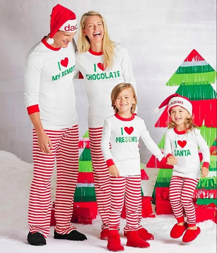 Discount Love Papa Mama Merry Christmas Sleepwear Homewear Matching Pjs Sets Red Love Christmas Family Pajamas, Customized color
Discount Love Papa Mama Merry Christmas Sleepwear Homewear Matching Pjs Sets Red Love Christmas Family Pajamas, Customized color