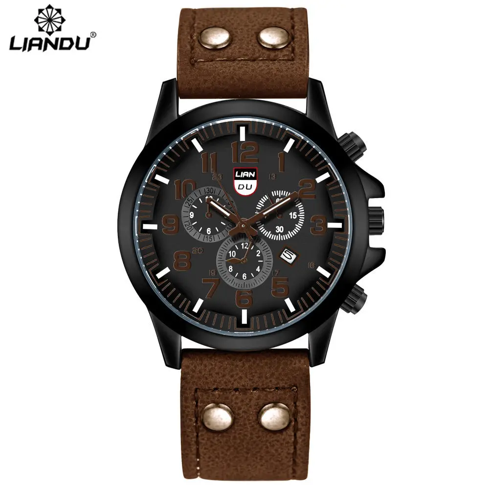 LIANDU cheap price PU strap simple style fashion man watch hot selling, As the picture or customized
LIANDU cheap price PU strap simple style fashion man watch hot selling, As the picture or customized