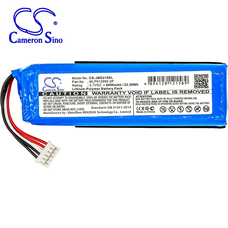 Battery For JBL Charge 2 Plus Charge 2+ GSP1029102 MLP912995-2P Mini Wireless Speaker Wireless Portable Replacement Battery
Battery For JBL Charge 2 Plus Charge 2+ GSP1029102 MLP912995-2P Mini Wireless Speaker Wireless Portable Replacement Battery