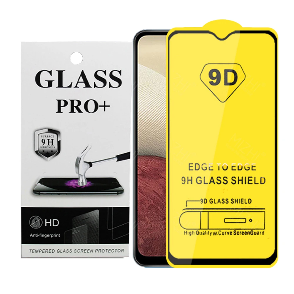 

For Samsung A12 Screen Protector, HOCAYU Amazon Screen Protector 9D Full Tempered Glass For Samsung Galaxy A12 A52 A72 A32