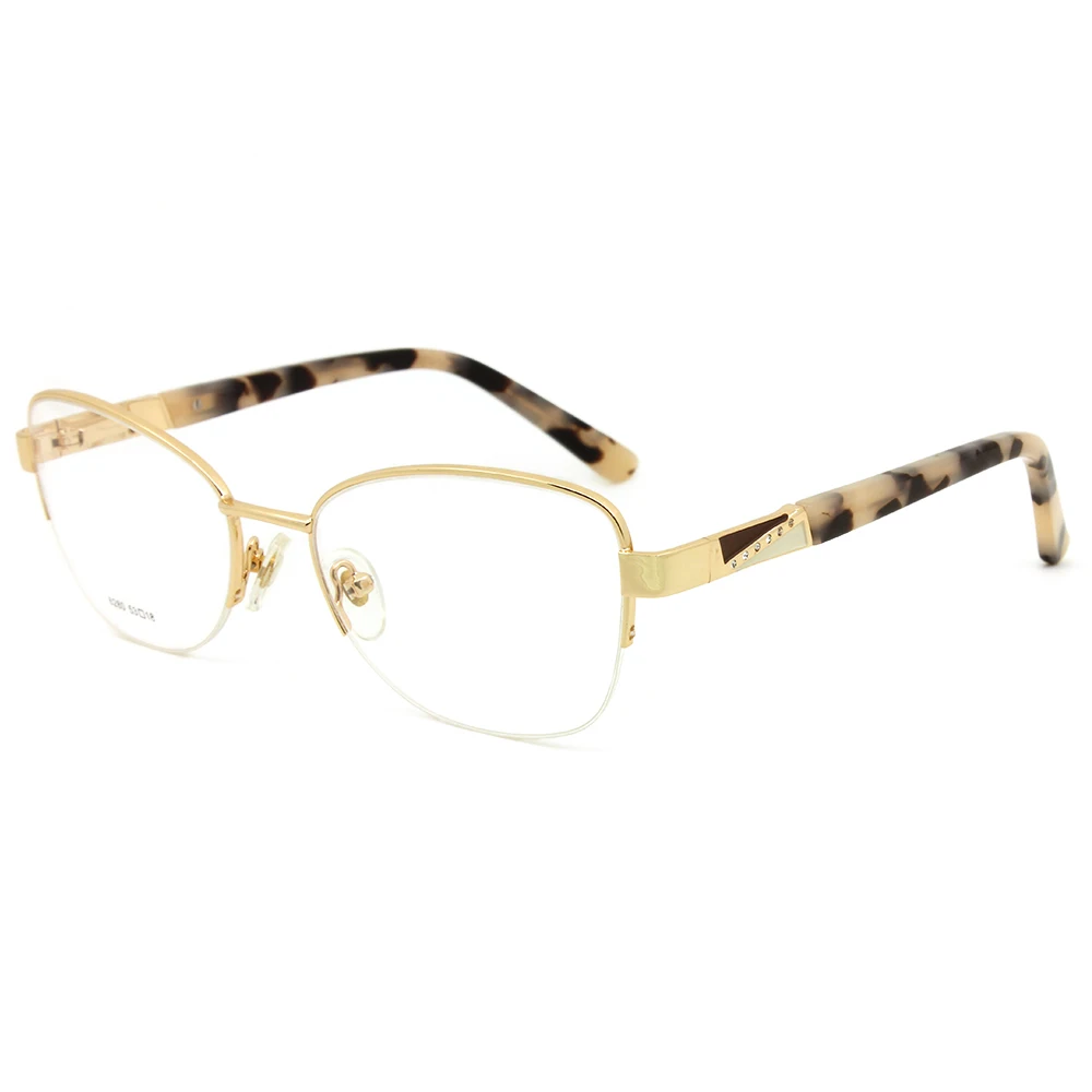 China Factory Manufactures Cheap Optical Frame Eyeglasses High Quality Metal Women Spectacles Frames
China Factory Manufactures Cheap Optical Frame Eyeglasses High Quality Metal Women Spectacles Frames