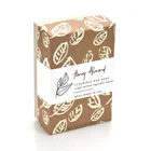 Customized production by manufacturer soap cardboard box packaging design custom kraft paper box for soap