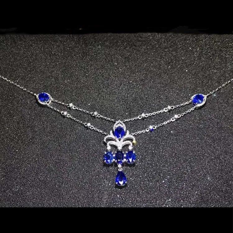 women elegant precious gemastone diamond jewelry with price 18k gold 2.9ct Sri Lanka blue sapphire pendant necklace
women elegant precious gemastone diamond jewelry with price 18k gold 2.9ct Sri Lanka blue sapphire pendant necklace