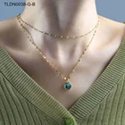 Fashion Jewelry Gold Plated Stainless Steel & Brass Pendant Necklace Jewellery Chains Accessories 14k