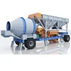 Factory price 30m3/h precast dry portable ready mobile mini mix concrete batching plant for sale