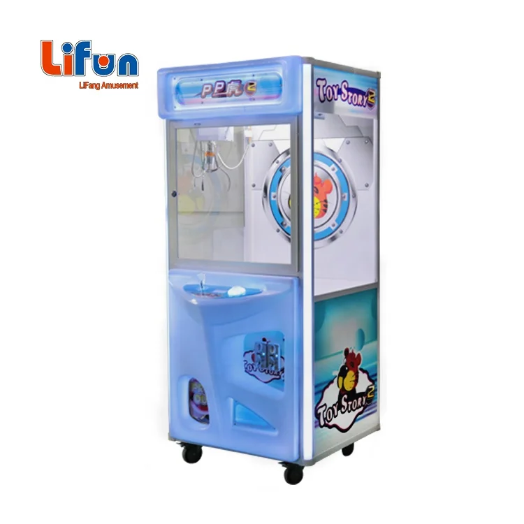 lifun factory Singapore medium plush toy vedning Claw crane Machine Arcade Cheap PP Tiger Claw doll game Machine For Sale