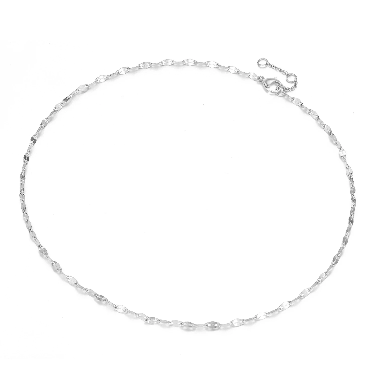 JUJIE Trend Simple Personality Single Shain Necklace Stainless Steel DIY Pure Chain Choker Fashion Jewelry
JUJIE Trend Simple Personality Single Shain Necklace Stainless Steel DIY Pure Chain Choker Fashion Jewelry