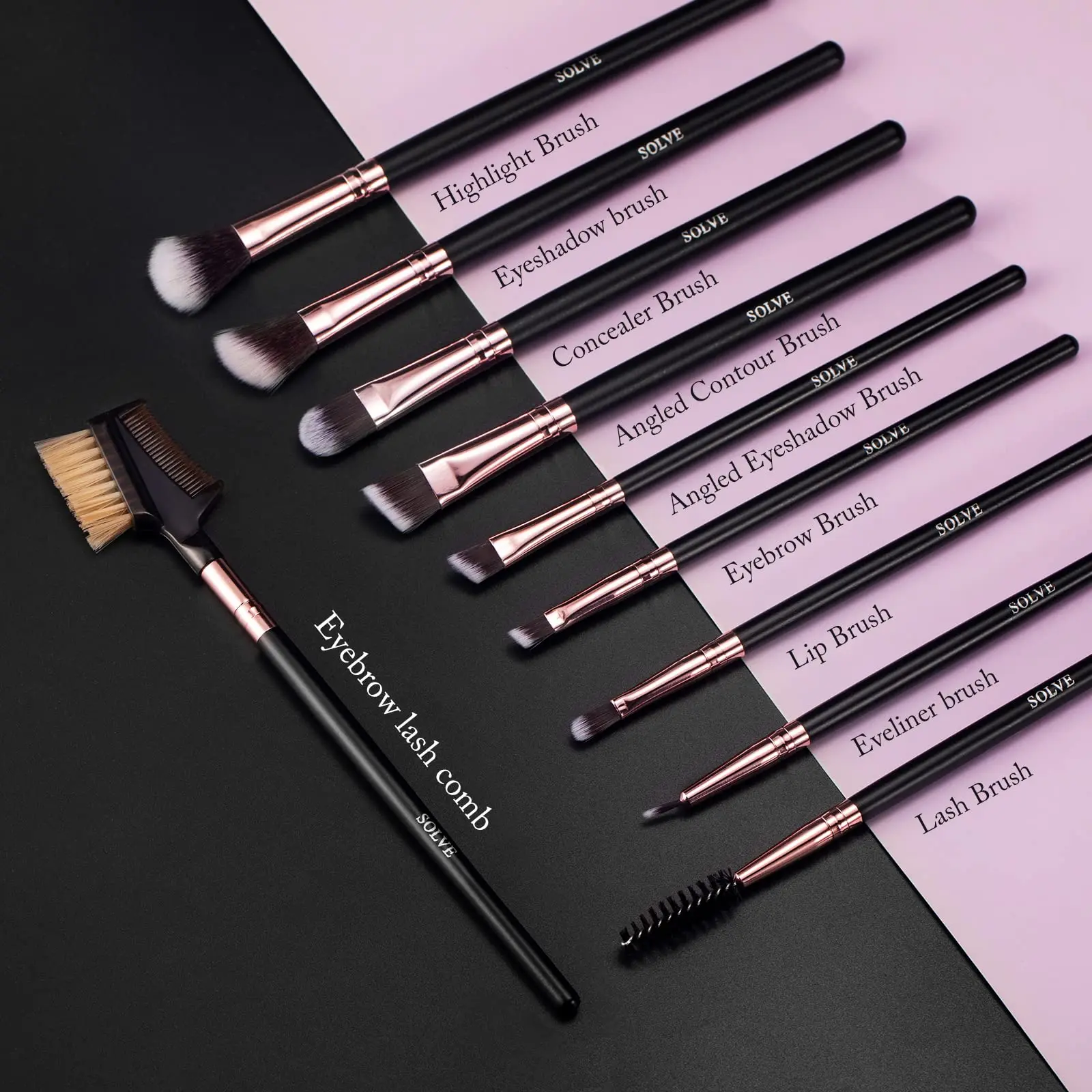 Professional 16pcs Face Makeup Brushes Set Foundation Eyeshadow Brush Travel Make Up Brushes
Professional 16pcs Face Makeup Brushes Set Foundation Eyeshadow Brush Travel Make Up Brushes