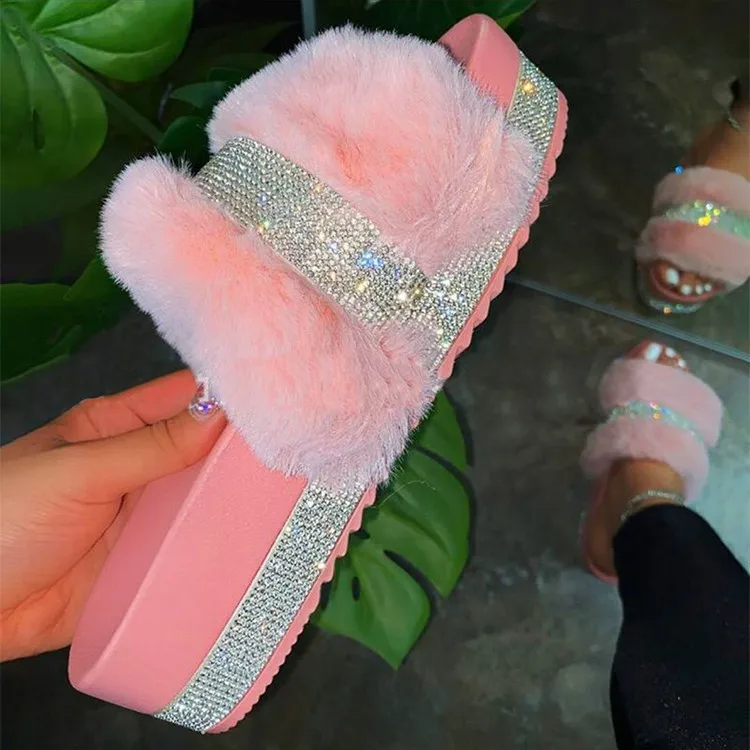 Amazon AliExpress Hot Selling Women's Slippers Plush Trifle with Flip Flops Sexy Slippers For Women
Amazon AliExpress Hot Selling Women's Slippers Plush Trifle with Flip Flops Sexy Slippers For Women