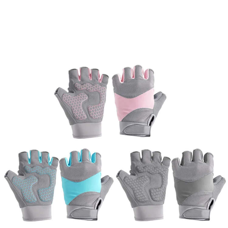 Wholesale Gym gloves Breathable Mesh cloth Shock Absorbing Half Finger Cycling Bike Gloves, Blue/pink/grey/black
Wholesale Gym gloves Breathable Mesh cloth Shock Absorbing Half Finger Cycling Bike Gloves, Blue/pink/grey/black