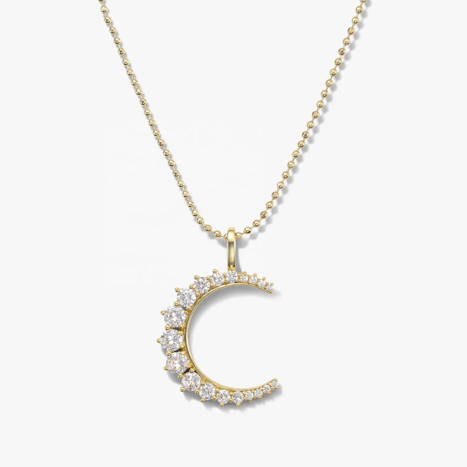 LOZRUNVE Wholesale Jewelry Fashion Luxury AAAAA Zirconia Large Moon Pendant Necklace
LOZRUNVE Wholesale Jewelry Fashion Luxury AAAAA Zirconia Large Moon Pendant Necklace