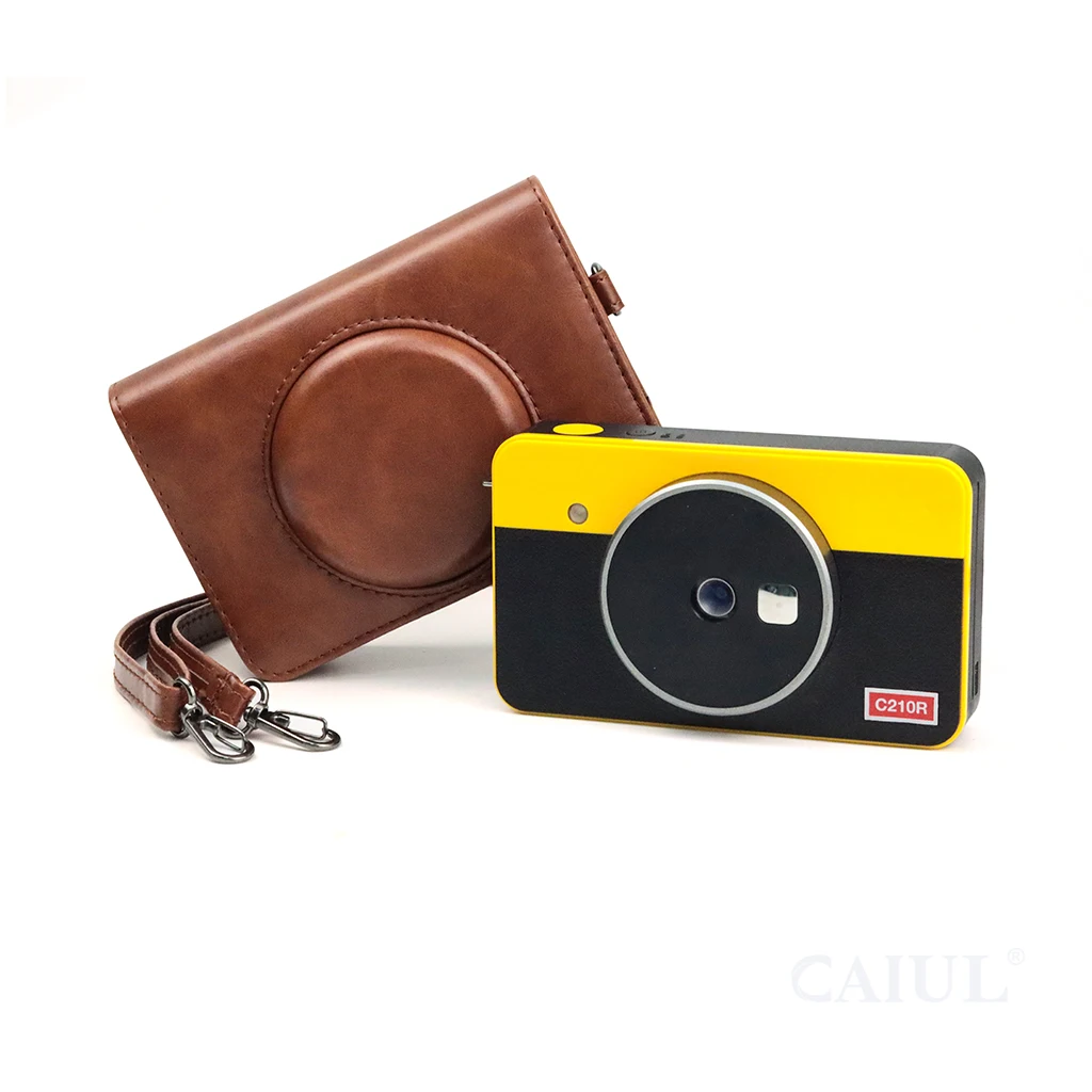Retro Brown Kodak Mini Shot 2 Retro Camera Bag Case for Kodak C210R Instant Printer Camera
Retro Brown Kodak Mini Shot 2 Retro Camera Bag Case for Kodak C210R Instant Printer Camera
