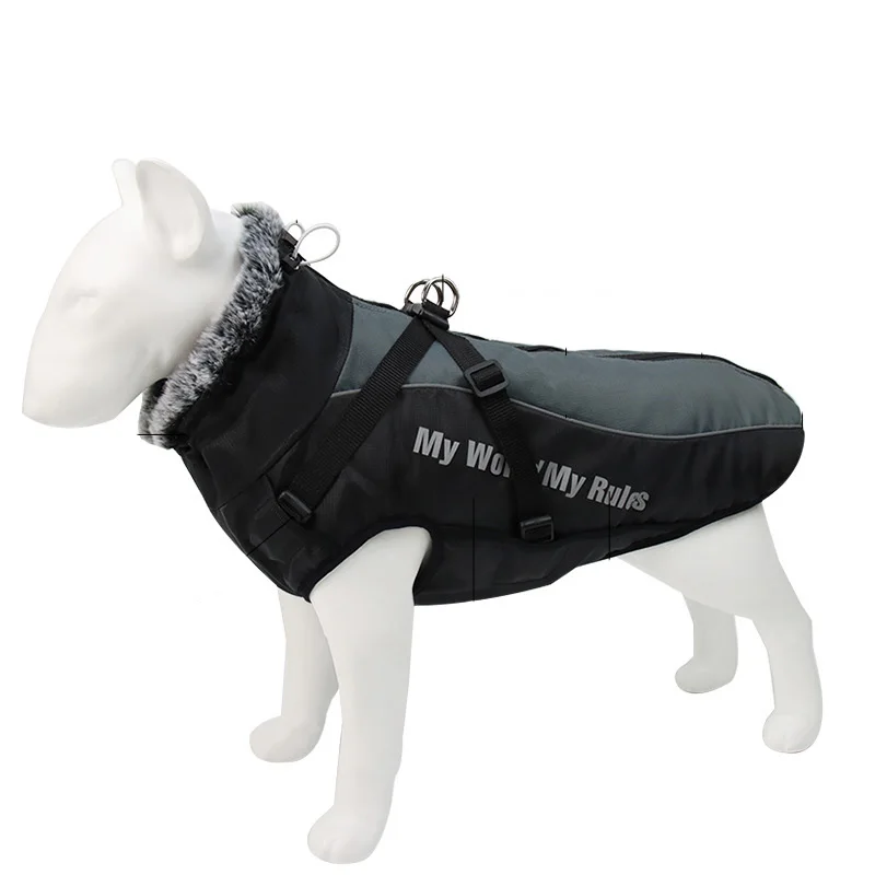Wholesale Golden Retriever Dog Clothes Print Pet Clothes for Large Dogs Husky Thick Warm Windbreaker Outerwears Coats Jacket, Many colors
Wholesale Golden Retriever Dog Clothes Print Pet Clothes for Large Dogs Husky Thick Warm Windbreaker Outerwears Coats Jacket, Many colors