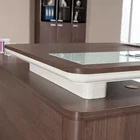 Hot selling factory price wooden computer office manager desk