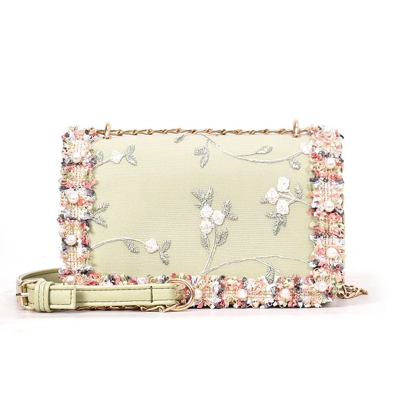 Ins Hot Bag women 2021 New Tide lace Small square bag Korean version Chain Simplicity Single shoulder messenger women's bag, White, green, pink
Ins Hot Bag women 2021 New Tide lace Small square bag Korean version Chain Simplicity Single shoulder messenger women's bag, White, green, pink