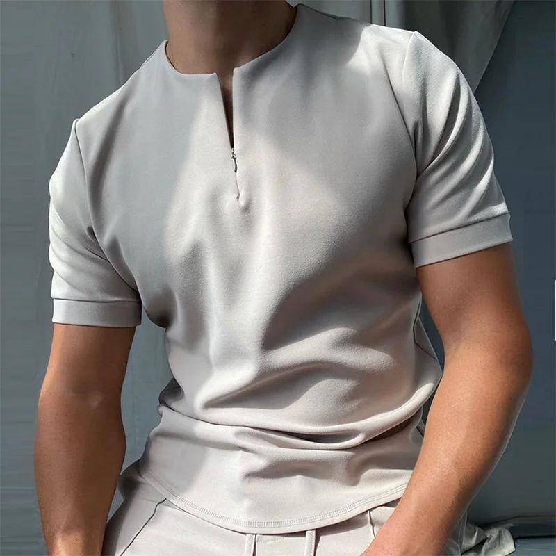 custom embroidered polo shirt Fashion polo shirts men baseball collar zip front polo shirt plain
custom embroidered polo shirt Fashion polo shirts men baseball collar zip front polo shirt plain