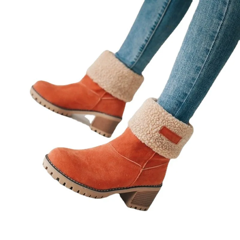 2021 USA luxury warm fur lining winter snow boots women's shoes women's high quality
2021 USA luxury warm fur lining winter snow boots women's shoes women's high quality