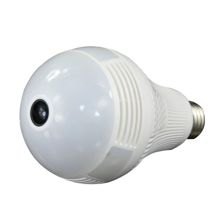 Infrared Dual Light 360-degrees Panoramic Lighting Monitoring Dual-use HD WiFi Bulb Camera
Infrared Dual Light 360-degrees Panoramic Lighting Monitoring Dual-use HD WiFi Bulb Camera