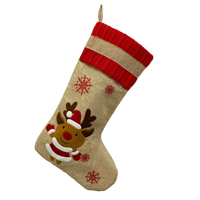 bsci xmas party decorations children christmas candy gift bag