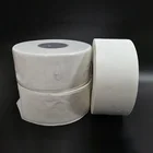 Natural white virgin wood pulp paper tissue jumbo roll toilet paper for restroom