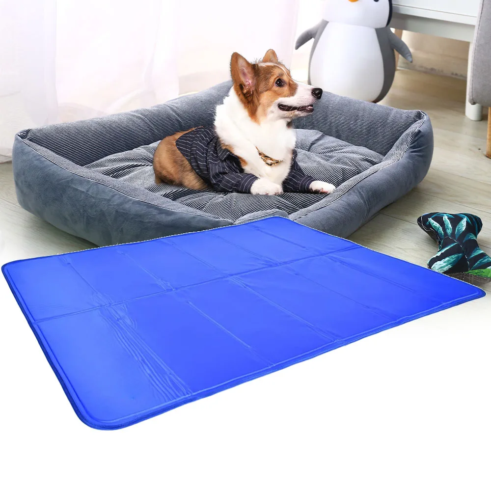 Wholesale Washable Dog Cooling Pad , Pet Ice Cool Gel Mat Waterproof for Dog, Foldable Dog Mat Cooling, Blue
Wholesale Washable Dog Cooling Pad , Pet Ice Cool Gel Mat Waterproof for Dog, Foldable Dog Mat Cooling, Blue