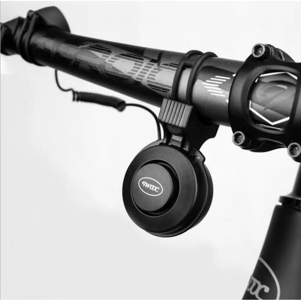 TWOOC BIke Bell USB Charging speaker 100 dB USB Recharged Waterproof Electric Bell, Black
TWOOC BIke Bell USB Charging speaker 100 dB USB Recharged Waterproof Electric Bell, Black