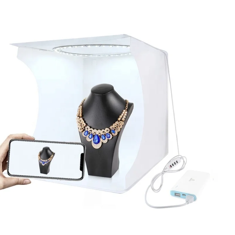 PULUZ Photo Studio Equipment Light Box 30cm Portable Photography Lighting Photo Shooting Soft Box with 6 Colors Background, White
PULUZ Photo Studio Equipment Light Box 30cm Portable Photography Lighting Photo Shooting Soft Box with 6 Colors Background, White