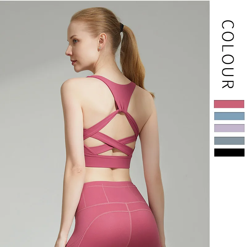 sports bra crop top fitness women sportswear feminine sport top bras for fitness gym female underwear running push up lingerie, Light blue, light purple, army green, black gray, navy blue
sports bra crop top fitness women sportswear feminine sport top bras for fitness gym female underwear running push up lingerie, Light blue, light purple, army green, black gray, navy blue
