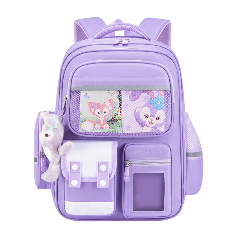 Fashion British style students 1-6 grade school bags to reduce the burden of lightweight shoulder bag mochila escolar
Fashion British style students 1-6 grade school bags to reduce the burden of lightweight shoulder bag mochila escolar