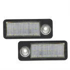 Ailead Factory Car LED License Lamp Light For Audi A6 C5 /4B For Avant/ For Wagon 98-05 RS6/RS6 Plus 03-05