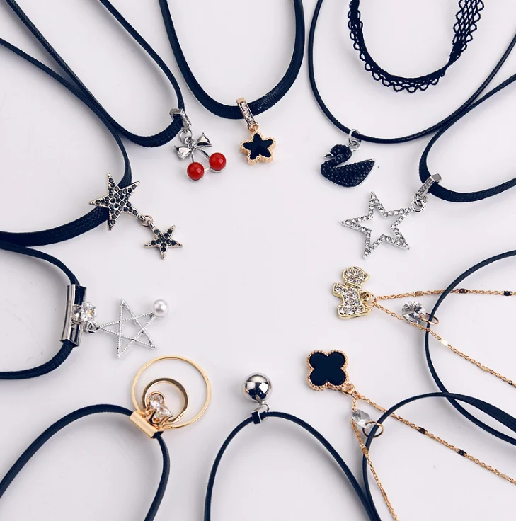 Hot sellinf Wholesale Popular lace Stretch Tattoo Choker Necklace choker, As picture,can be customed
Hot sellinf Wholesale Popular lace Stretch Tattoo Choker Necklace choker, As picture,can be customed