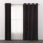best selling chenille style european modern home decor anti static curtain