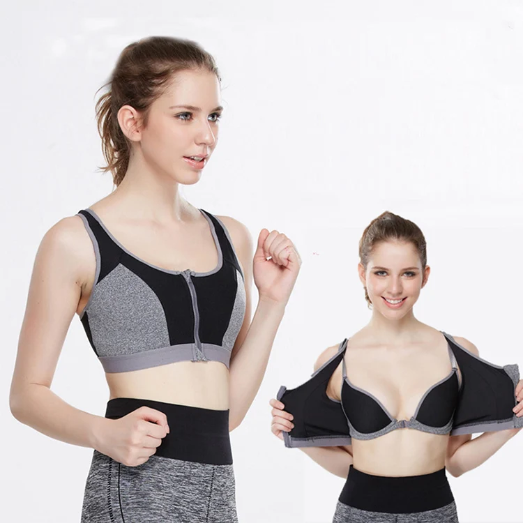High Impact Sports Bra Zipper Yoga Bras Women Shockproof Push Up Brassiere Spots Top Crop Underwear Fitness Gym Shirt Sportswear, Black,blue,purple,orange,light green,light orange
High Impact Sports Bra Zipper Yoga Bras Women Shockproof Push Up Brassiere Spots Top Crop Underwear Fitness Gym Shirt Sportswear, Black,blue,purple,orange,light green,light orange