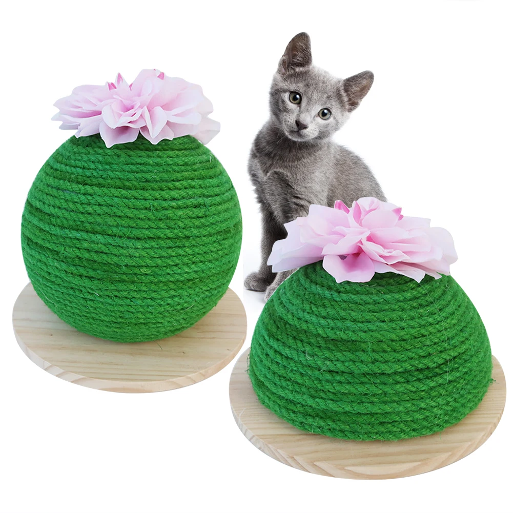 Cat Scratching Board Cat Toys Wooden Bottom Plate Straw Claw Ball Kitten Cactuses Climbing Frame Pet cat toys
Cat Scratching Board Cat Toys Wooden Bottom Plate Straw Claw Ball Kitten Cactuses Climbing Frame Pet cat toys