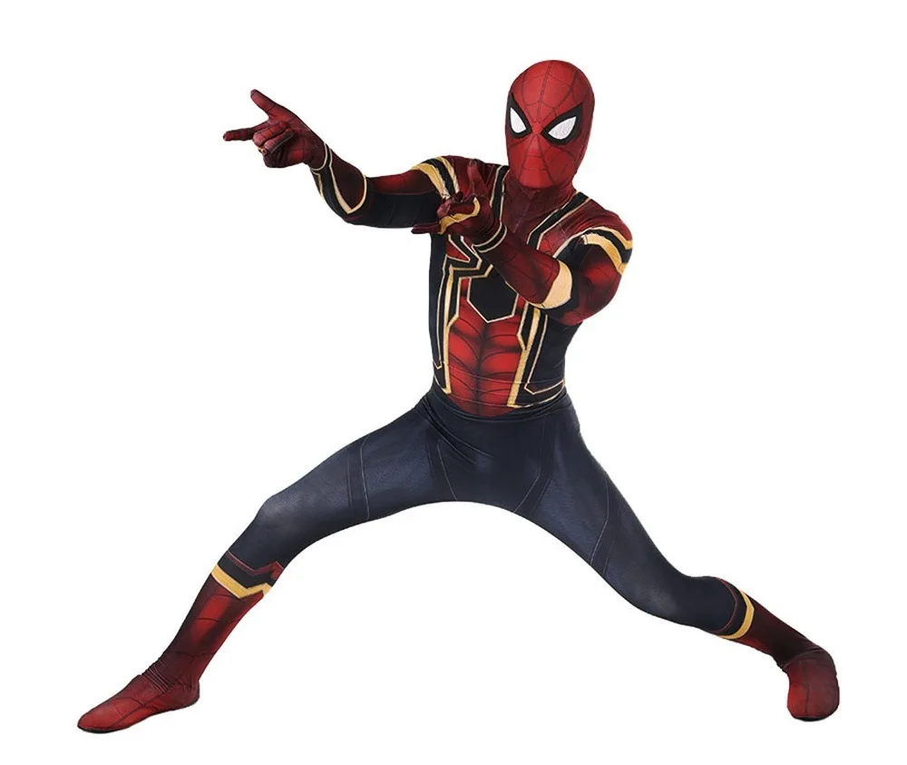 Hot Selling Children Cosplay Costume Show High Quality Lycra Fabric Print 3D Spiderman Cosplay Costume, As photo
Hot Selling Children Cosplay Costume Show High Quality Lycra Fabric Print 3D Spiderman Cosplay Costume, As photo