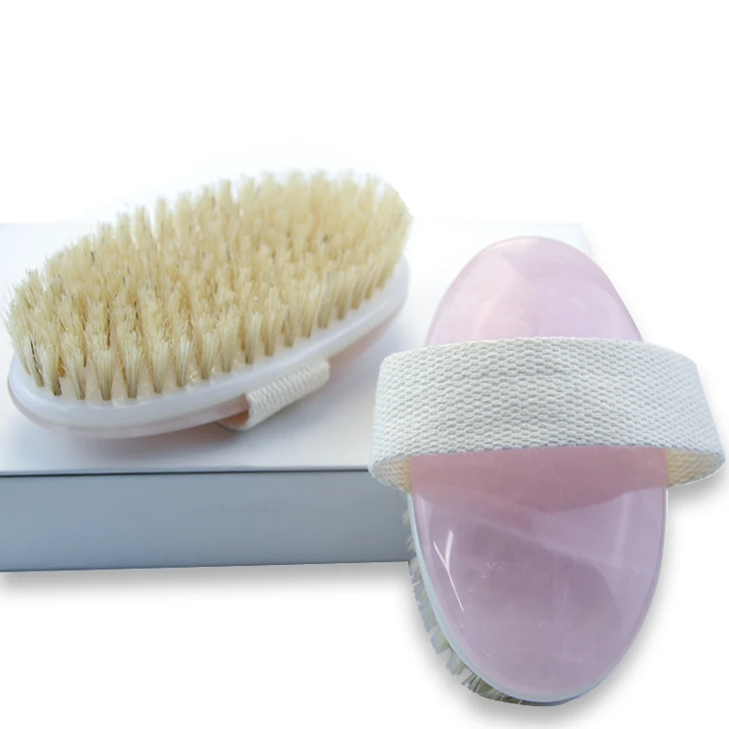 Wholesale high quality jade body brush boar bristles bath brush, Custom color
Wholesale high quality jade body brush boar bristles bath brush, Custom color