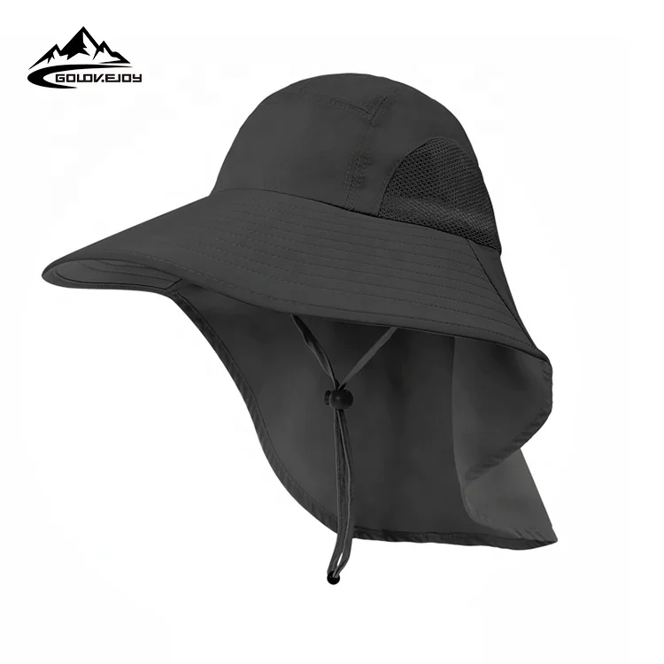 GOLOVEJOY XMZ210 Custom Summer Outdoor Fishing Nylon Men Sun Protection Bucket Hats With Neck Cover
GOLOVEJOY XMZ210 Custom Summer Outdoor Fishing Nylon Men Sun Protection Bucket Hats With Neck Cover