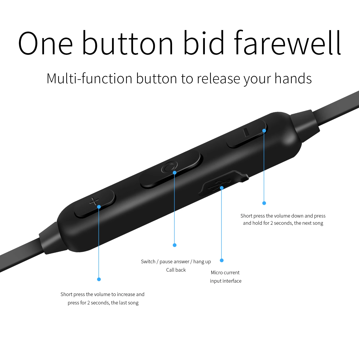 Hand free sports lightness earphone bluetooth, china swift bluetooth earphone wholesale, popular earphone earbuds - ANKUX.COM
