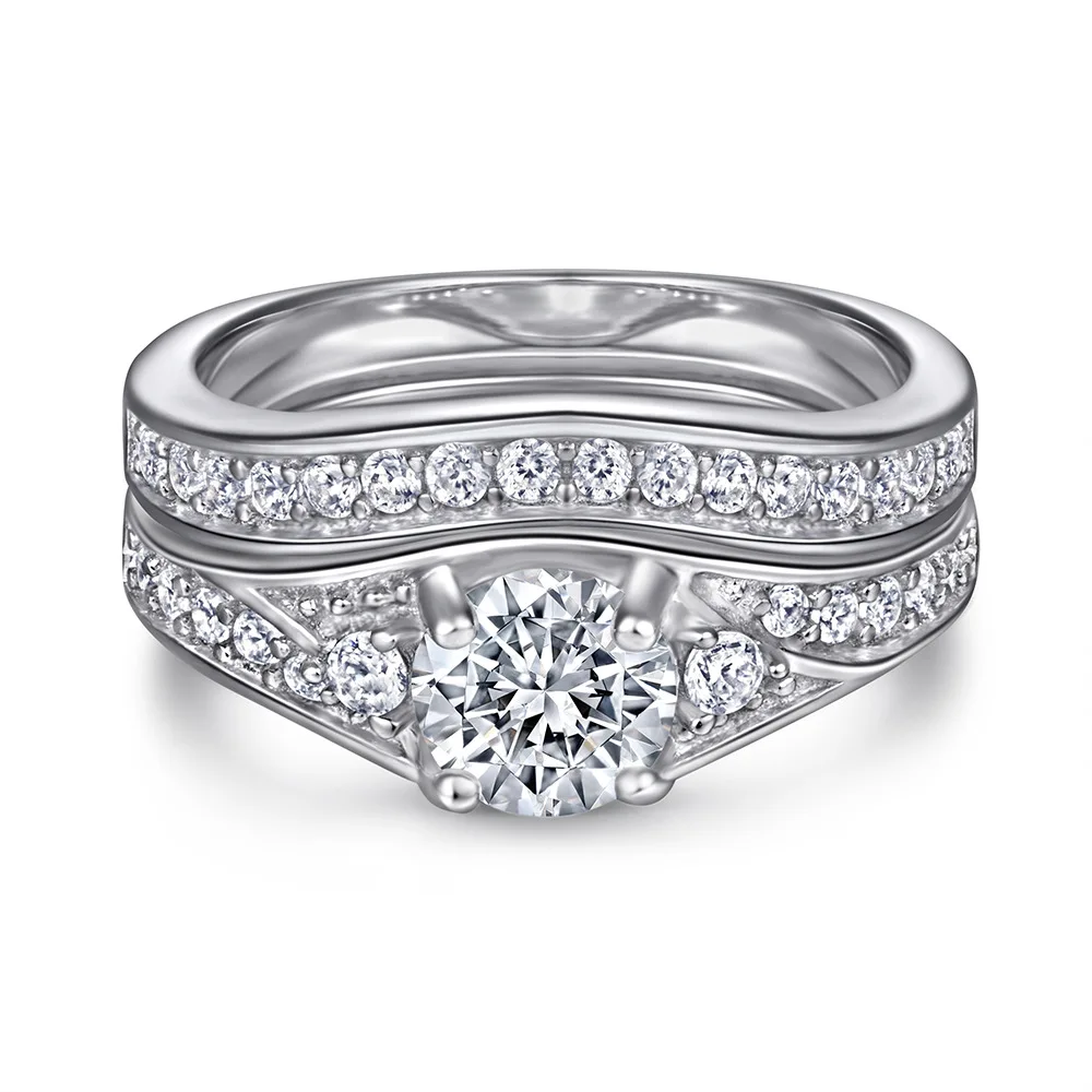 Classic Love Wedding Engagement Jewelry Cubic Zirconia Rings Popular Luxury 925 Sterling Silver Diamond Rings, Picture shows
Classic Love Wedding Engagement Jewelry Cubic Zirconia Rings Popular Luxury 925 Sterling Silver Diamond Rings, Picture shows