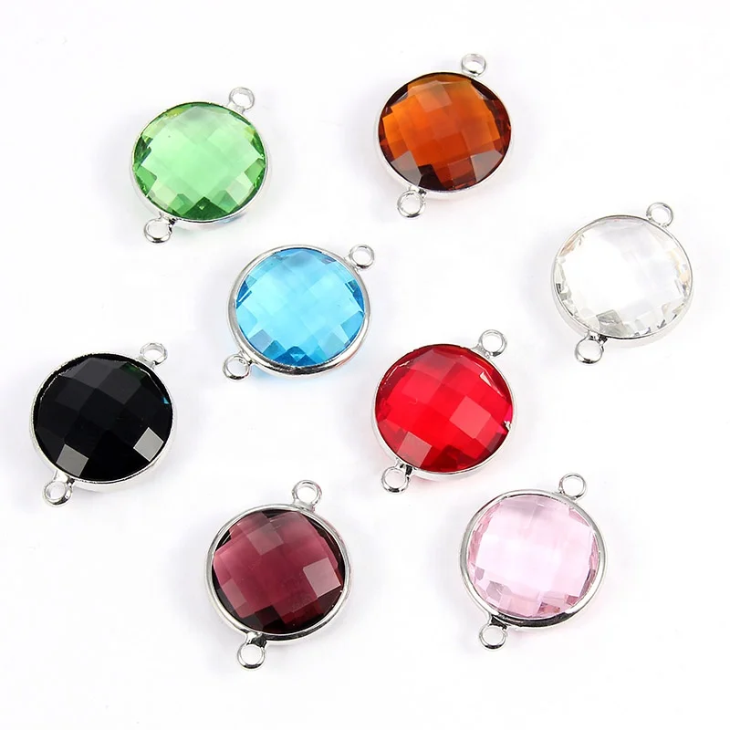 Crystal Glass Connector Rhombus Shape Round Pendants Jewelry Making for DIY Earrings Findings Necklace Accessories Materials, Picture
Crystal Glass Connector Rhombus Shape Round Pendants Jewelry Making for DIY Earrings Findings Necklace Accessories Materials, Picture