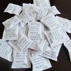 100g 500g moisture absorbent transparent granule silica gel desiccant bag