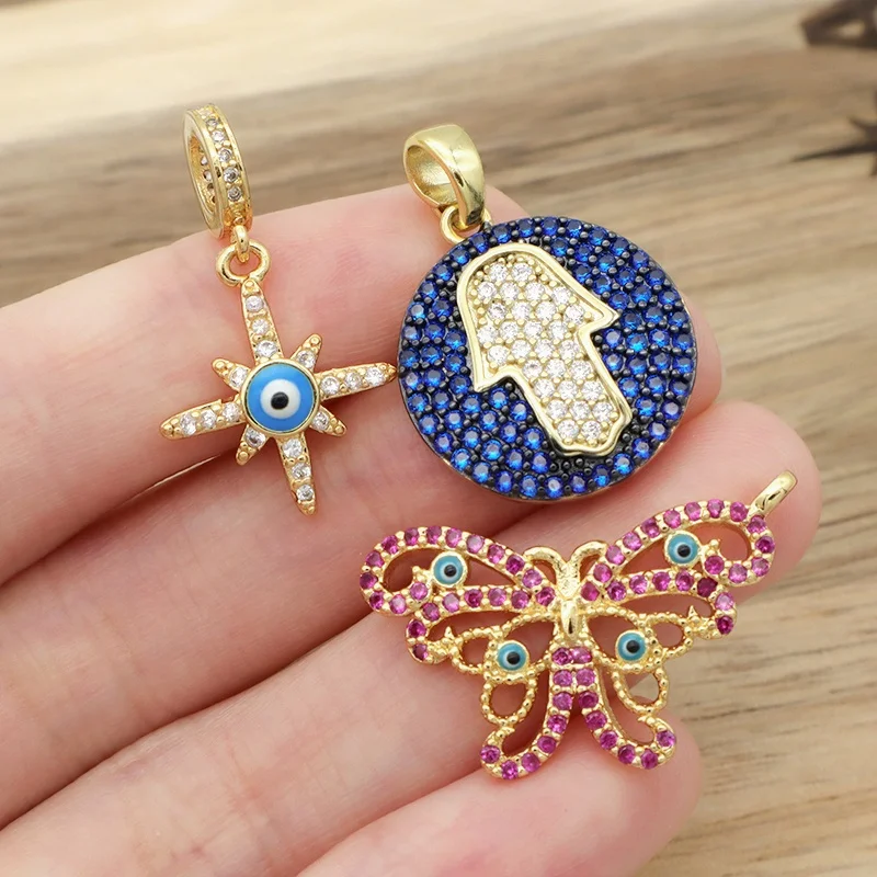 High quality crystal blue eyes butterfly charms 18K gold plated designer charms for diy bangles bracelet jewelry making
High quality crystal blue eyes butterfly charms 18K gold plated designer charms for diy bangles bracelet jewelry making