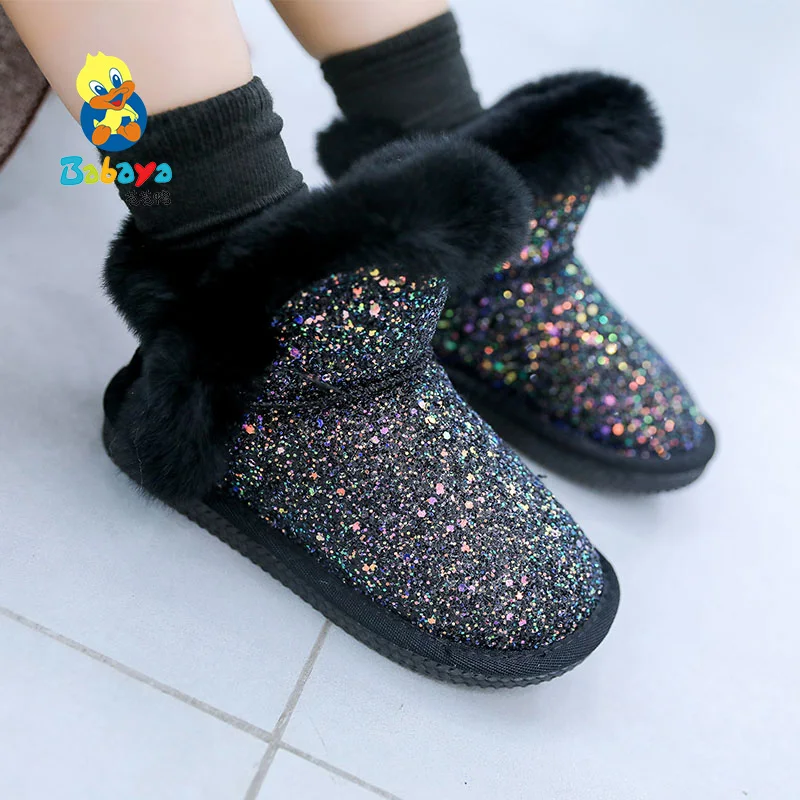 8531 Huanqiu Winter Girls Colorfu lglitter Suede Boots,Children School Casual Shoe, Black/cymbidium/pink
8531 Huanqiu Winter Girls Colorfu lglitter Suede Boots,Children School Casual Shoe, Black/cymbidium/pink