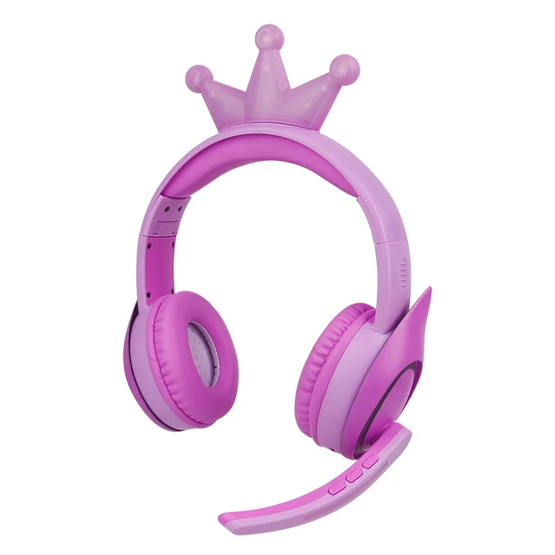 URIZONS New luminous head-mounted wireless crown headphones cute cat ears music gaming headset wholesale gifts
URIZONS New luminous head-mounted wireless crown headphones cute cat ears music gaming headset wholesale gifts