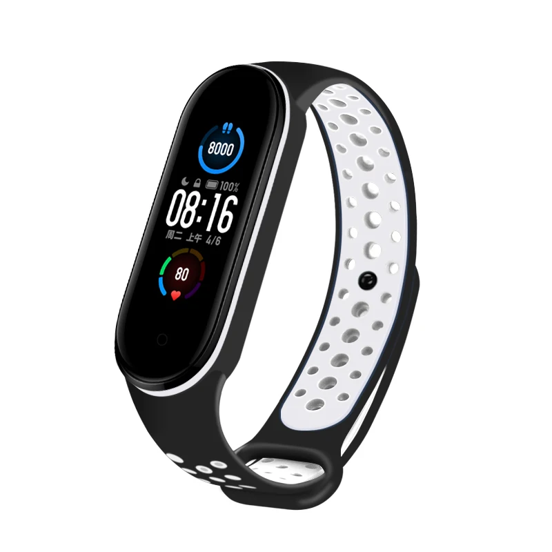 High Quality Soft Breathable Strap Silicone Sports Watch Bands For Nike Xiaomi Mi Band 5 Strap, 12 colors
High Quality Soft Breathable Strap Silicone Sports Watch Bands For Nike Xiaomi Mi Band 5 Strap, 12 colors