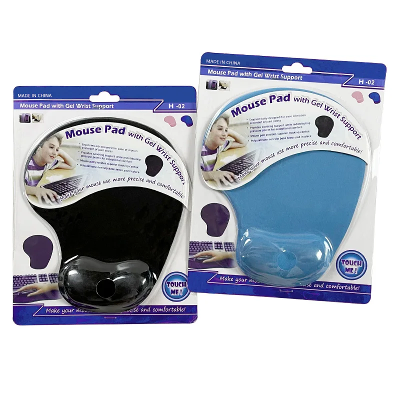 GEL black mouse pad Silicone Gel Wrist Support Mouse Pad with Blister Packing, Multiple color options
GEL black mouse pad Silicone Gel Wrist Support Mouse Pad with Blister Packing, Multiple color options