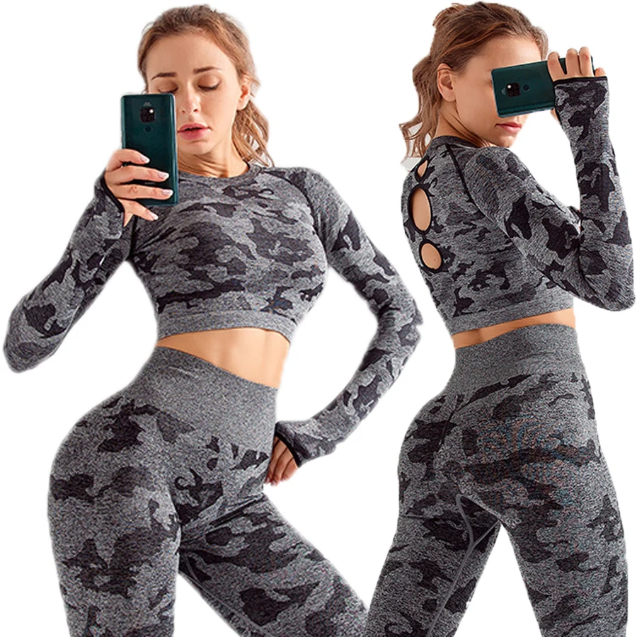 Wear Leggings for Two Piece Fitted Sports Girls Workout Clothing Yoga Women Gym Clothes Fitness Sets, Gray/ green/purple
Wear Leggings for Two Piece Fitted Sports Girls Workout Clothing Yoga Women Gym Clothes Fitness Sets, Gray/ green/purple