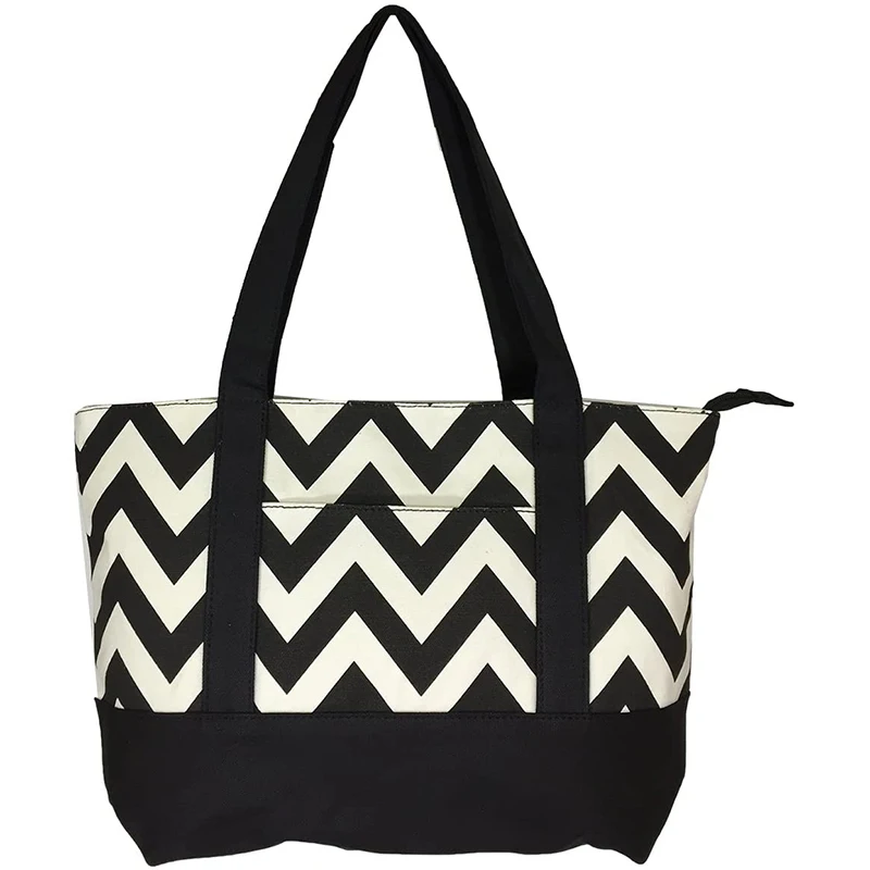 Chevron Design Custom Printing Reusable Canvas Bag Cotton Canvas Tote, Customized
Chevron Design Custom Printing Reusable Canvas Bag Cotton Canvas Tote, Customized